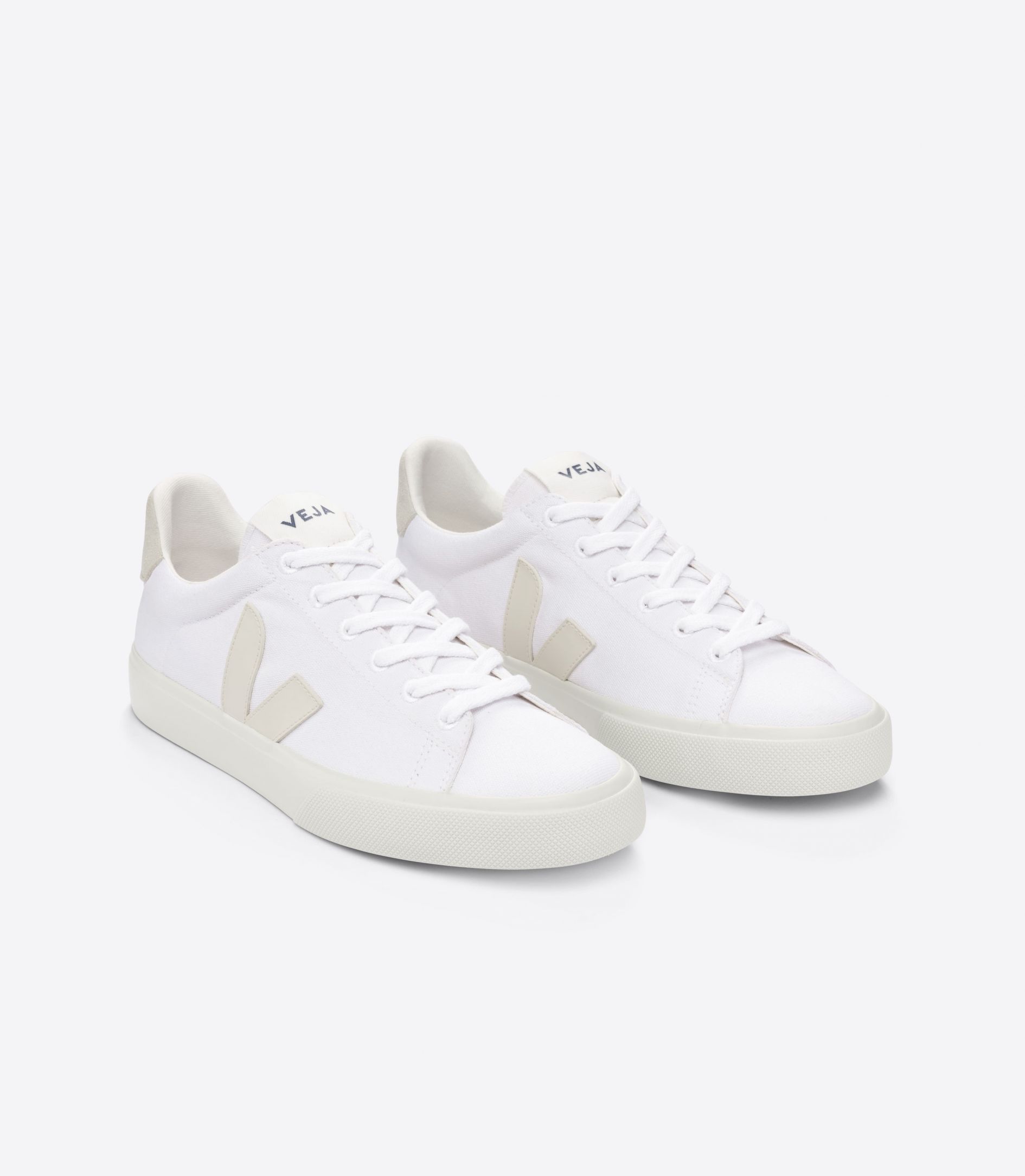 VEJA CAMPO CANVAS WHITE PIERRE | VJ24485