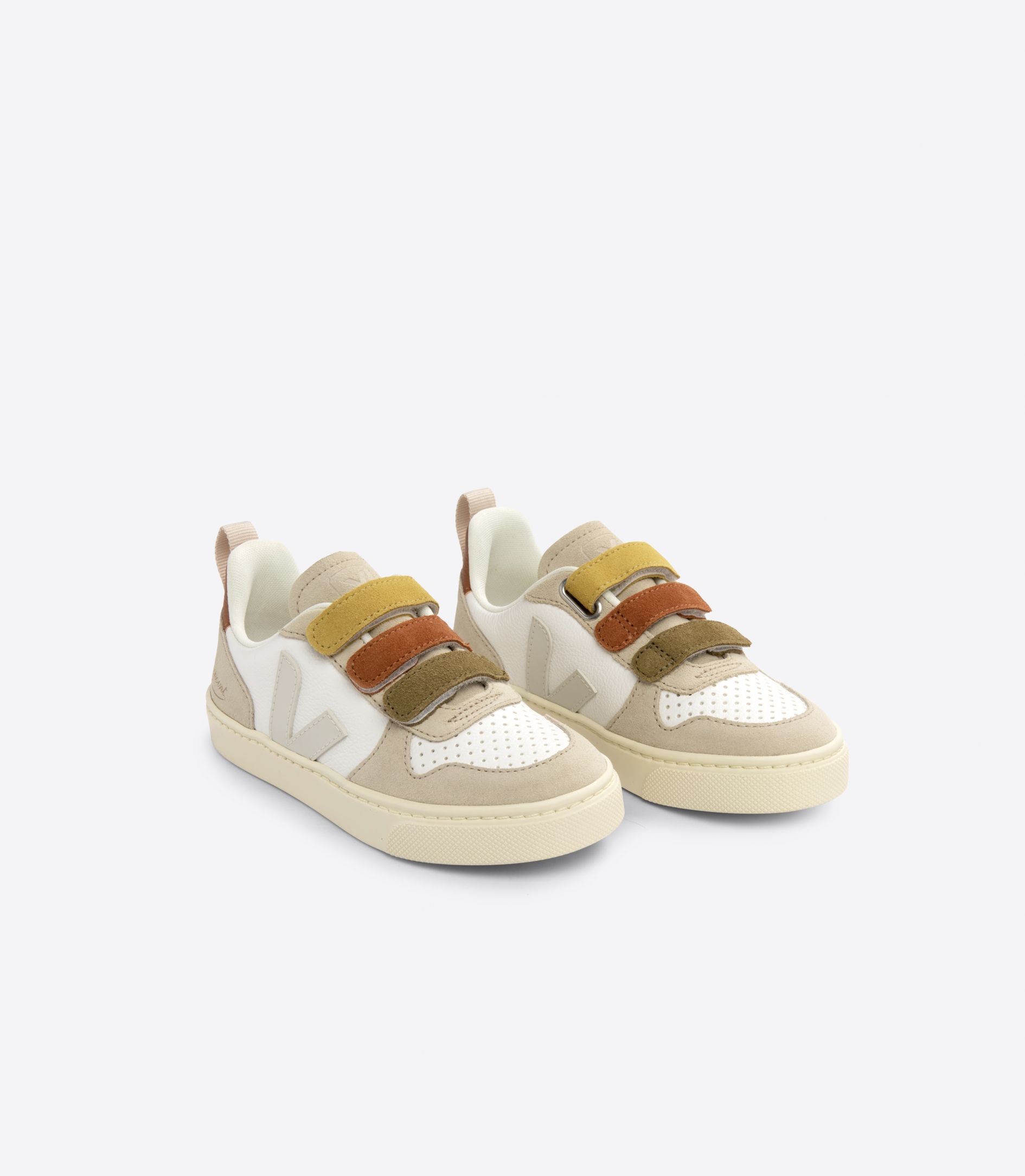 VEJA V-10 LEATHER VEJA X BONPOINT MULTICO ALMOND | VJ24824