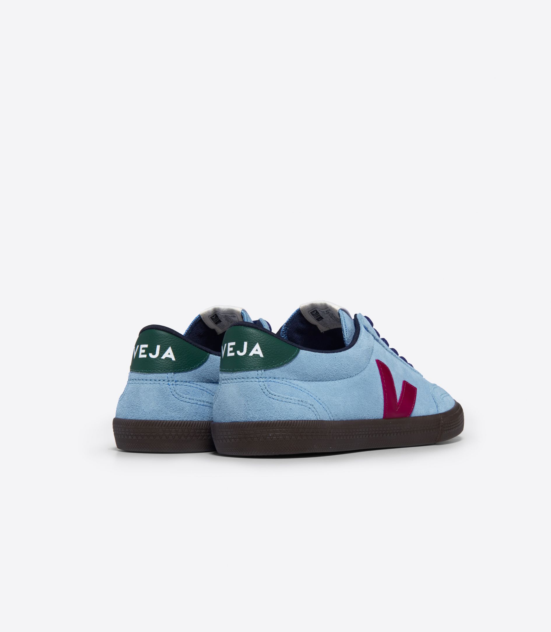 VEJA VOLLEY SUEDE AQUA MARSALA EAGLE | VJ24179